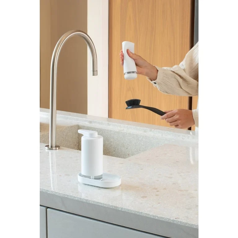 Soap Dispenser Set Brabantia SinkStyle Mineral Fresh White, 2x 200 ml