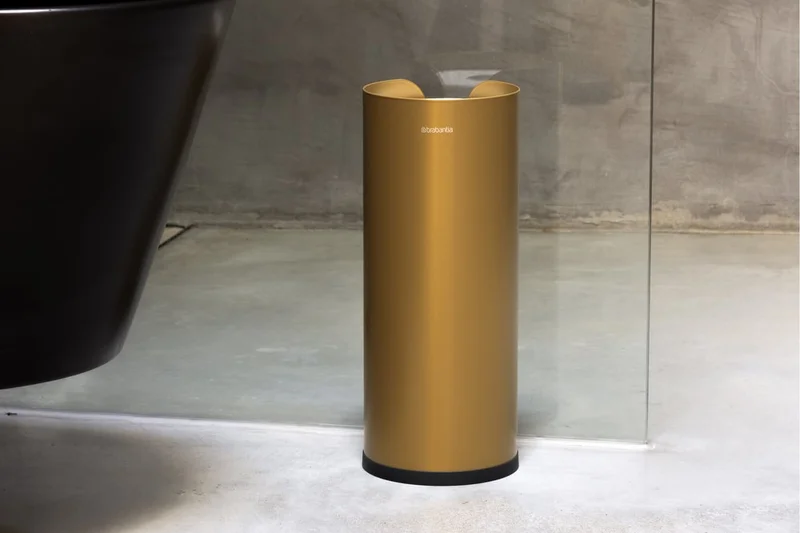 Toilet Roll Dispenser Brabantia ReNew Warm Gold