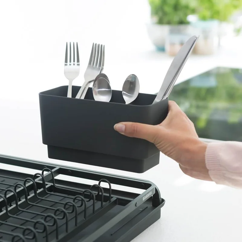 Dish drying rack, Brabantia, Dark Grey
