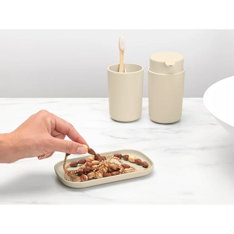 Bathroom Accessory Set Brabantia, 3 Pieces, Soft Beige