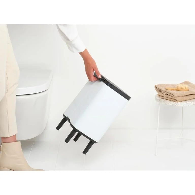 Waste Bin Brabantia Bo Small Hi 7L, White