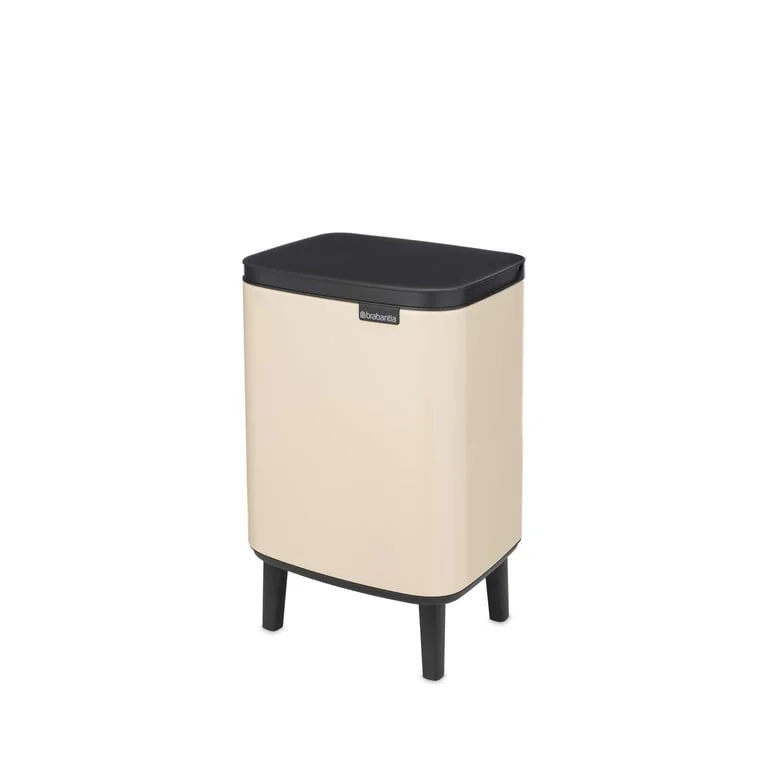 Waste Bin Brabantia Bo Small Hi 7L, Soft Beige