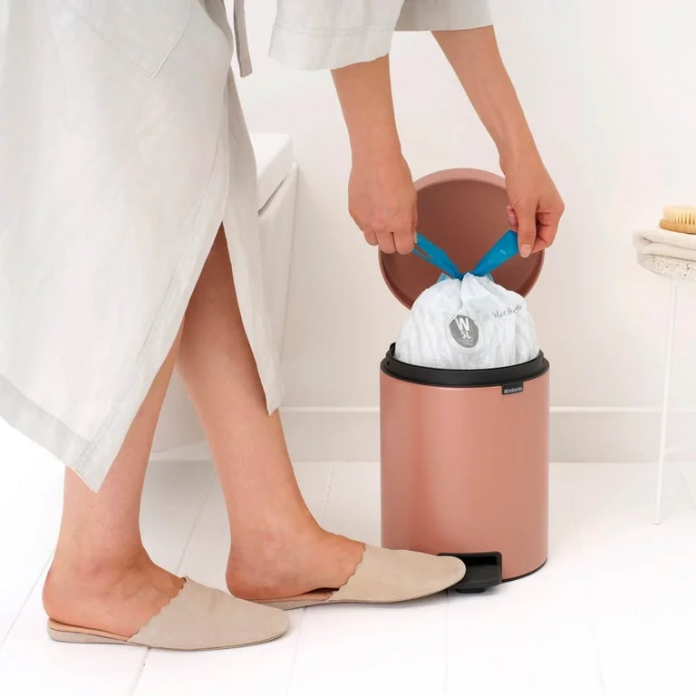 Кош за смет с педал Brabantia NewIcon 5L, Warm Copper