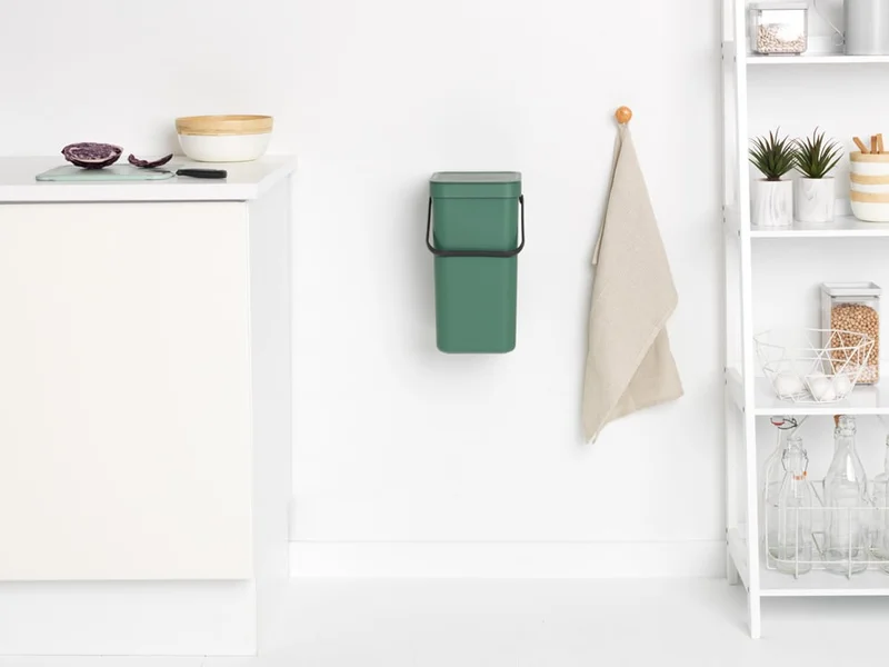 Кош за смет за разделно събиране Brabantia Sort&Go 12L, Fir Green