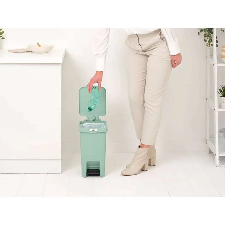 Pedal Waste Bin Brabantia StepUp 10L, Jade Green