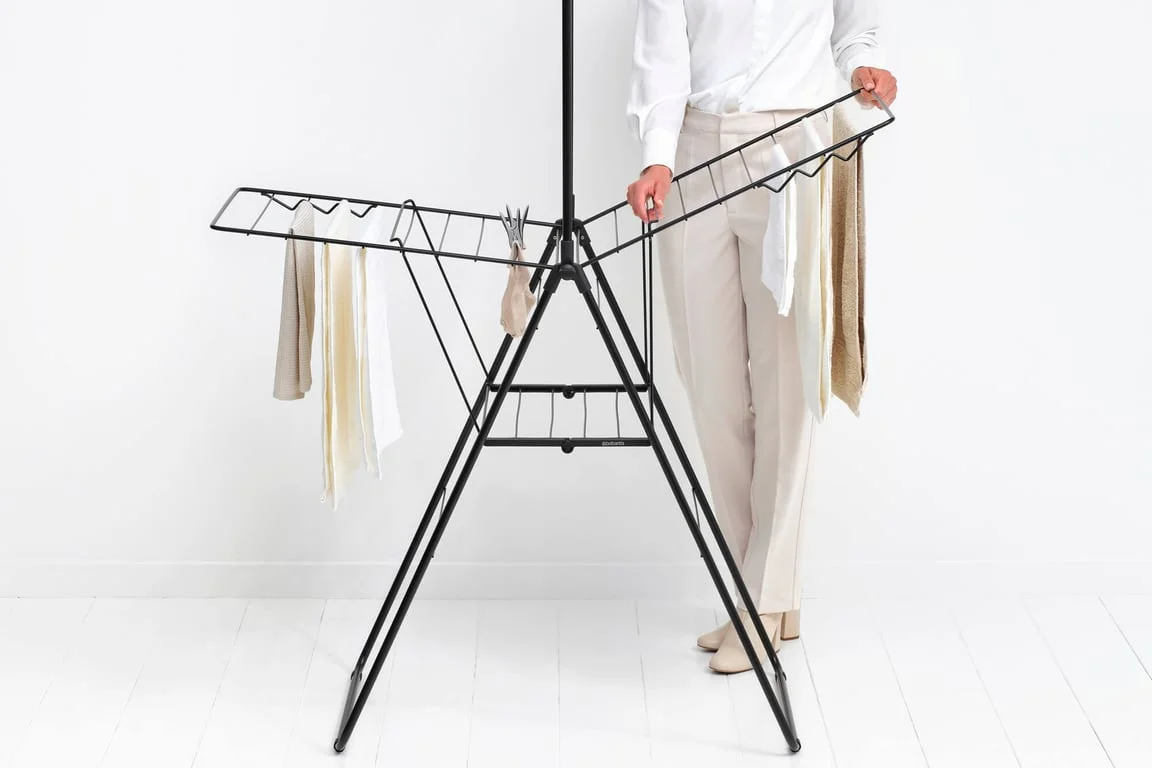 Drying Rack Brabantia Hangon, 20m, Rod, Matt Black