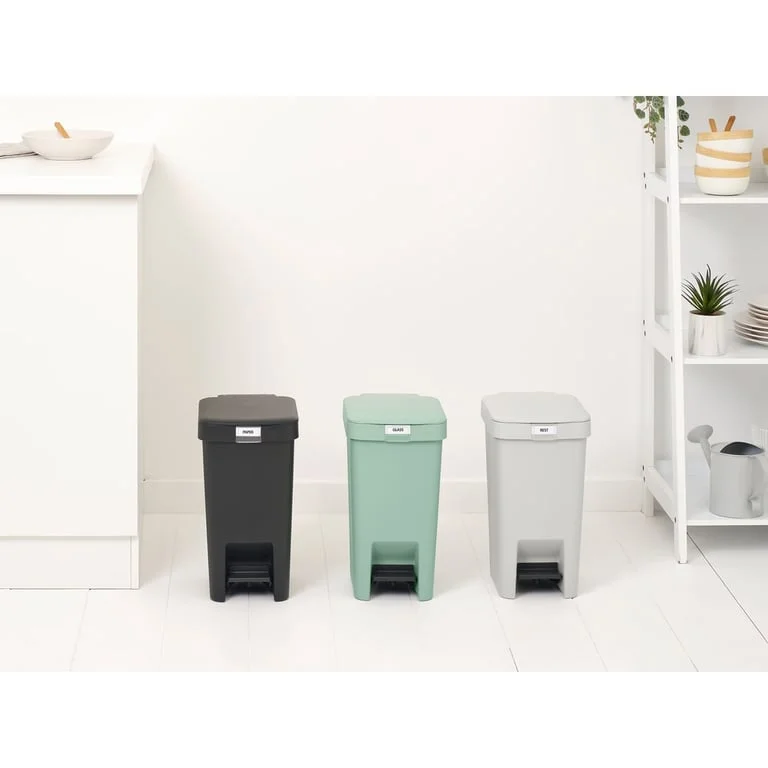 Pedal Waste Bin Brabantia StepUp 10L, Jade Green