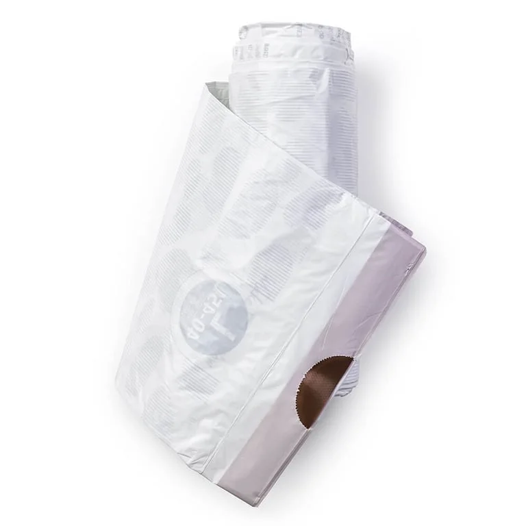 PerfectFit Bags Brabantia Size L, 45L, 20 pcs, White