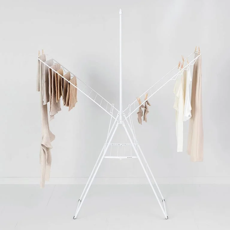 Drying Rack Brabantia Hangon, 25m, Rod, Fresh White