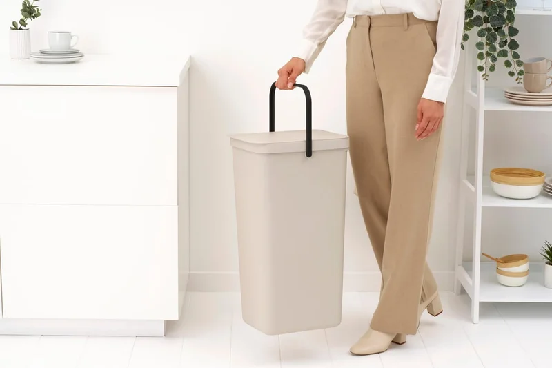 Waste Bin Brabantia Sort&Go 25L, Soft Beige