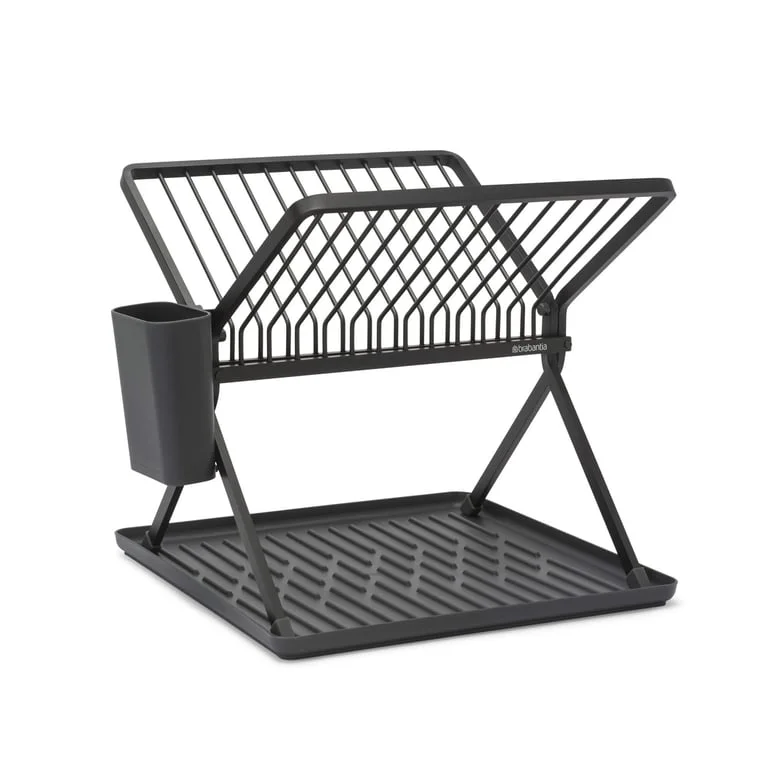 Foldable Dish Rack Brabantia, Dark Grey