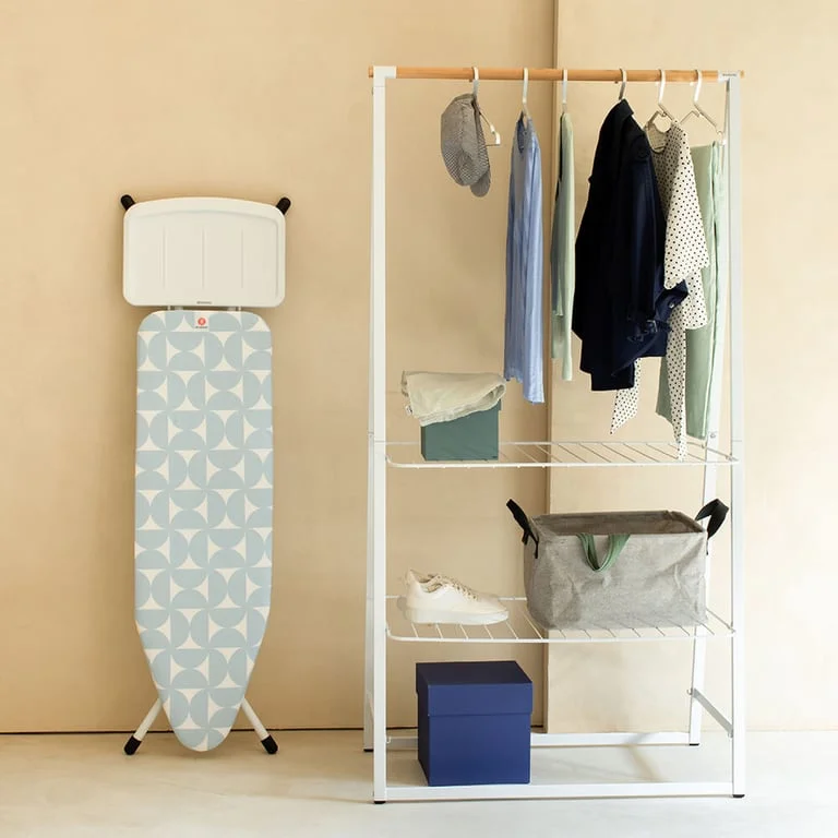 Маса за гладене Brabantia B 124x38cm с поставка за парогенератор, Fresh Breeze