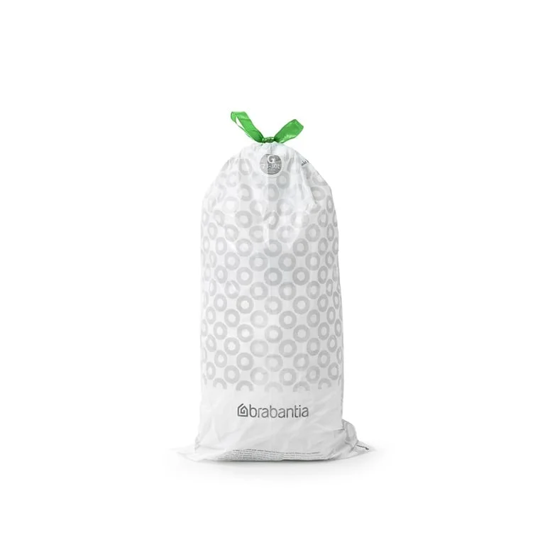 PerfectFit Bags Brabantia Size G, 23-30L, 20 pcs, White