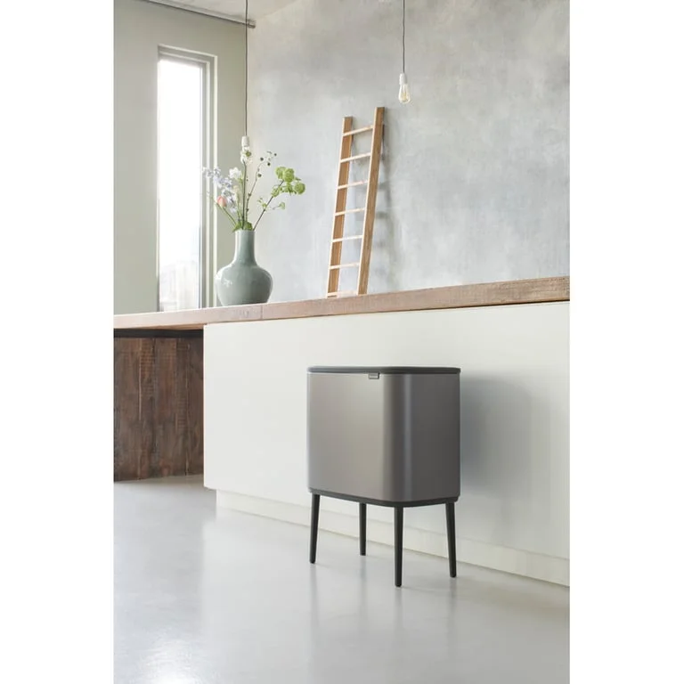 Кош за смет Brabantia Bo Touch 3x11L, Platinum