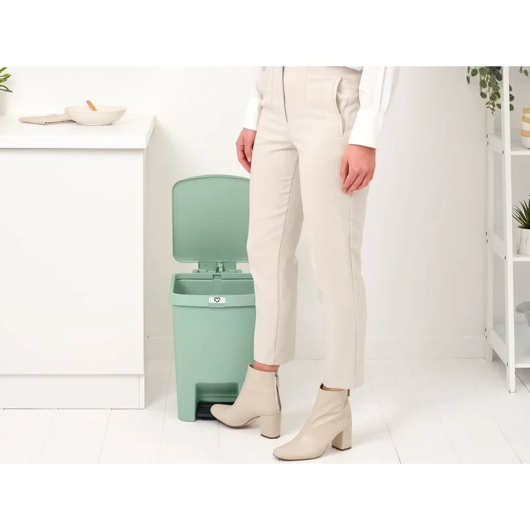 Кош за смет с педал Brabantia StepUp 25L, Jade Green
