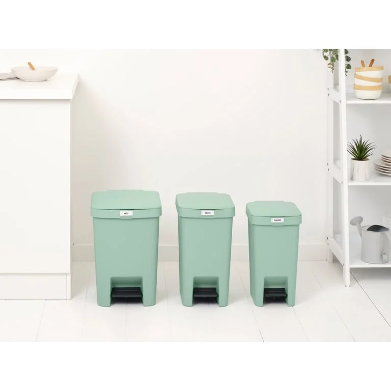 Pedal Waste Bin Brabantia StepUp 10L, Jade Green