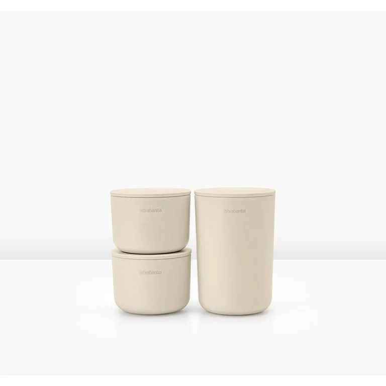 Комплект за съхранение на принадлежности Brabantia ReNew Soft Beige 3 части