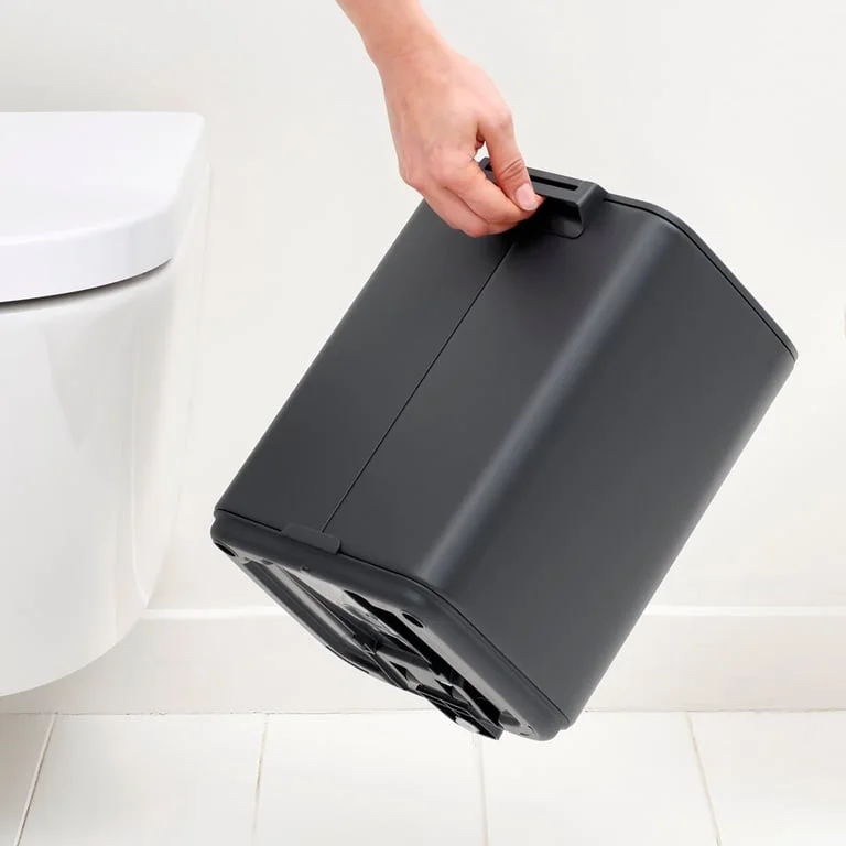 Кош за смет Brabantia Bo Pedal 7L, Mineral Infinite Grey