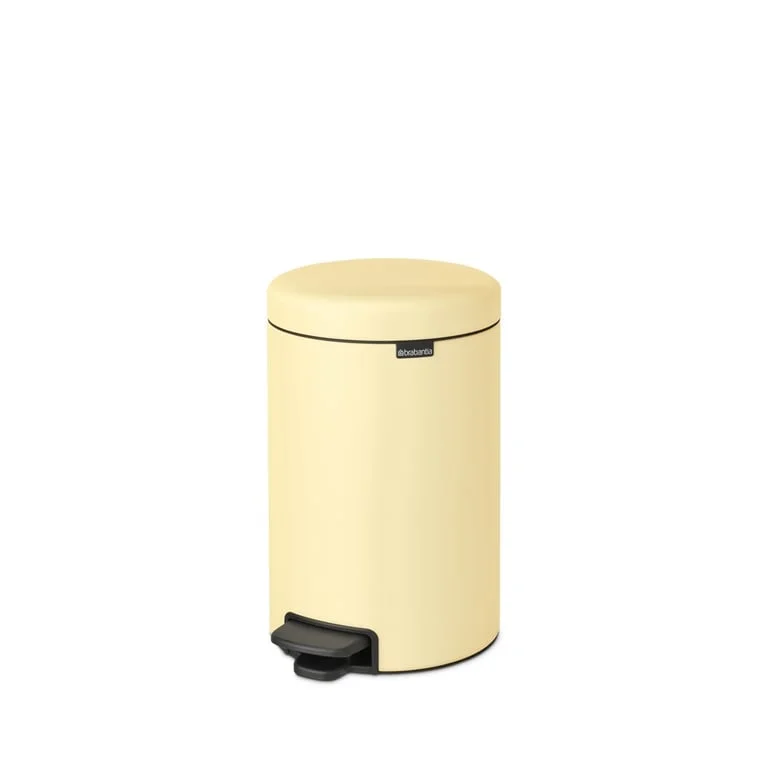 Pedal Waste Bin Brabantia NewIcon 12L, Mellow Yellow
