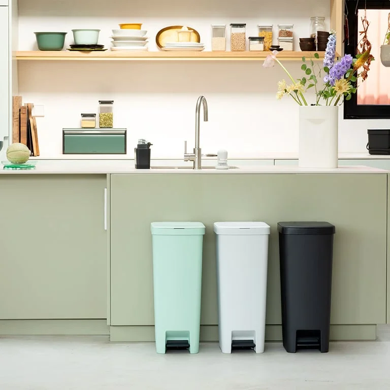 Pedal Waste Bin Brabantia StepUp 40L, Dark Grey