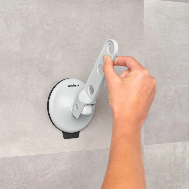 Clothes Hook with Suction Cup Brabantia Light Grey