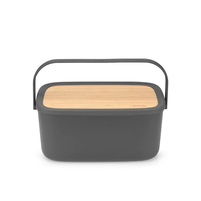 Bread Bin Brabantia Nic, Dark Grey