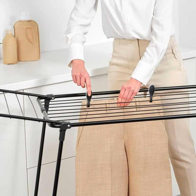 Сушилник за дрехи Brabantia Hangon Too 18m, Matt Black