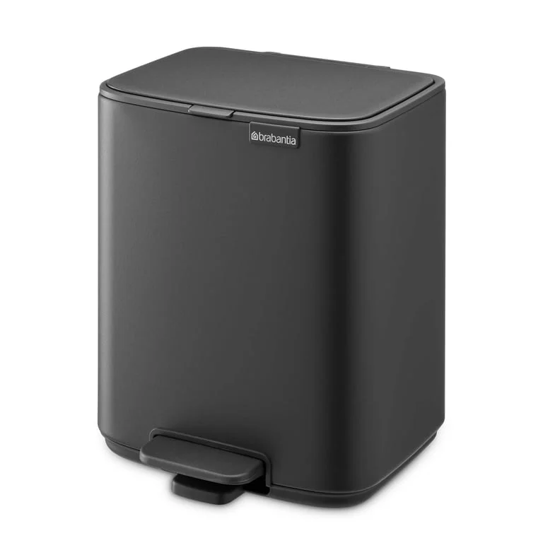 Кош за смет Brabantia Bo Pedal 7L, Mineral Infinite Grey