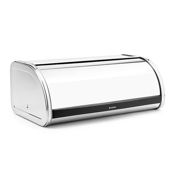 Кутия за хляб Brabantia Roll Top Brilliant Steel