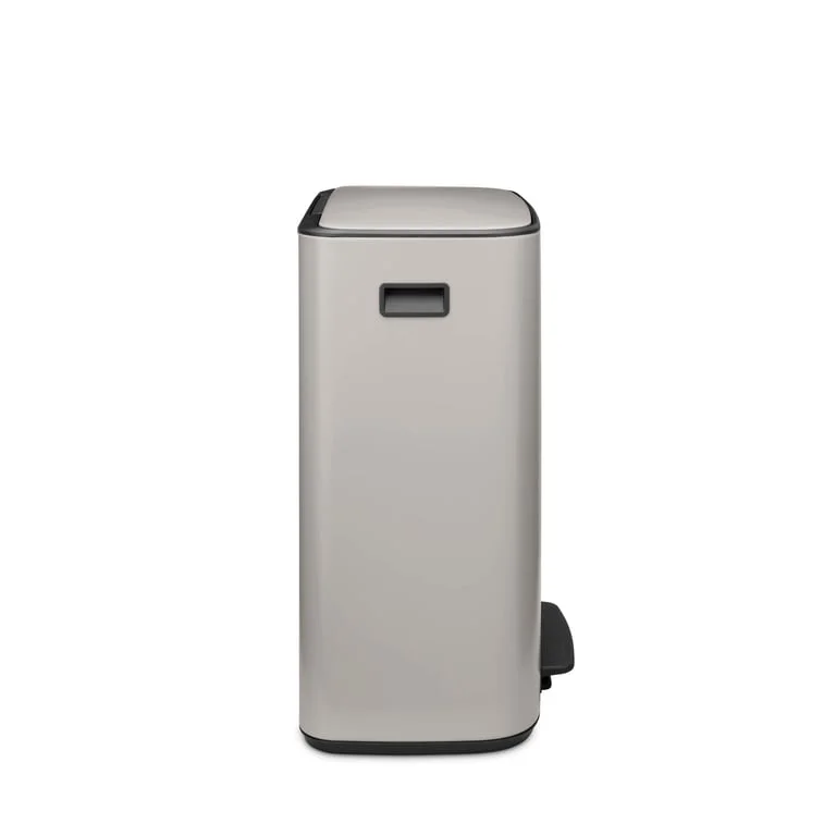 Waste Bin Brabantia Bo Pedal 2x30L, Soft Grey