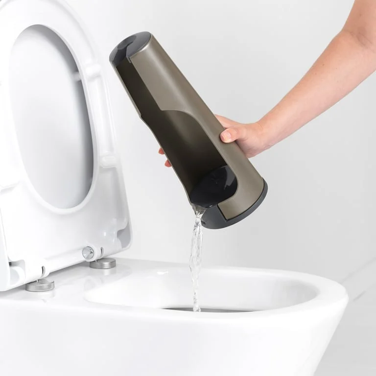 Toilet Brush & Holder Brabantia ReNew Platinum