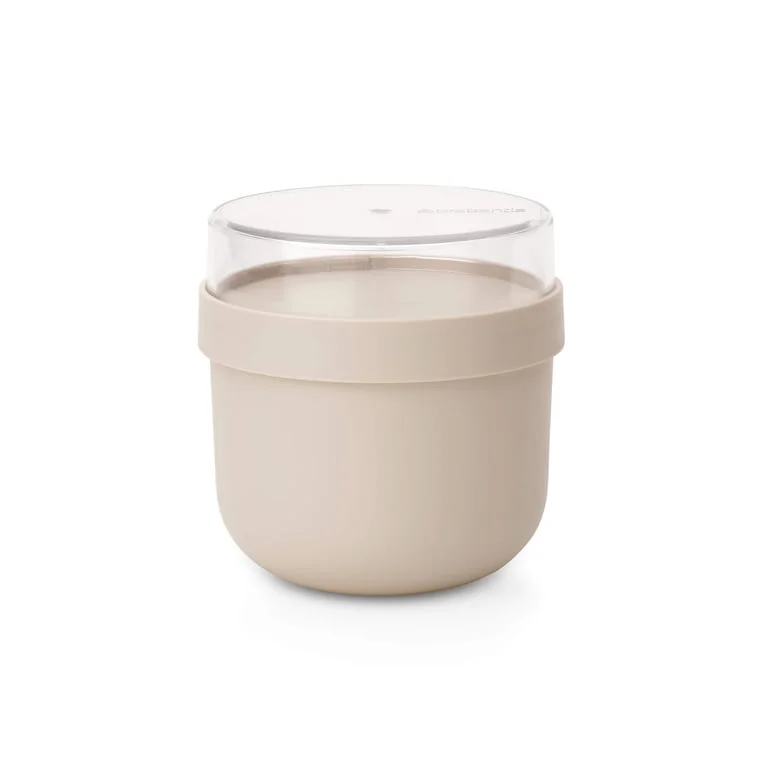 Breakfast Bowl Brabantia Make&Take Soft Beige 500ml, Plastic