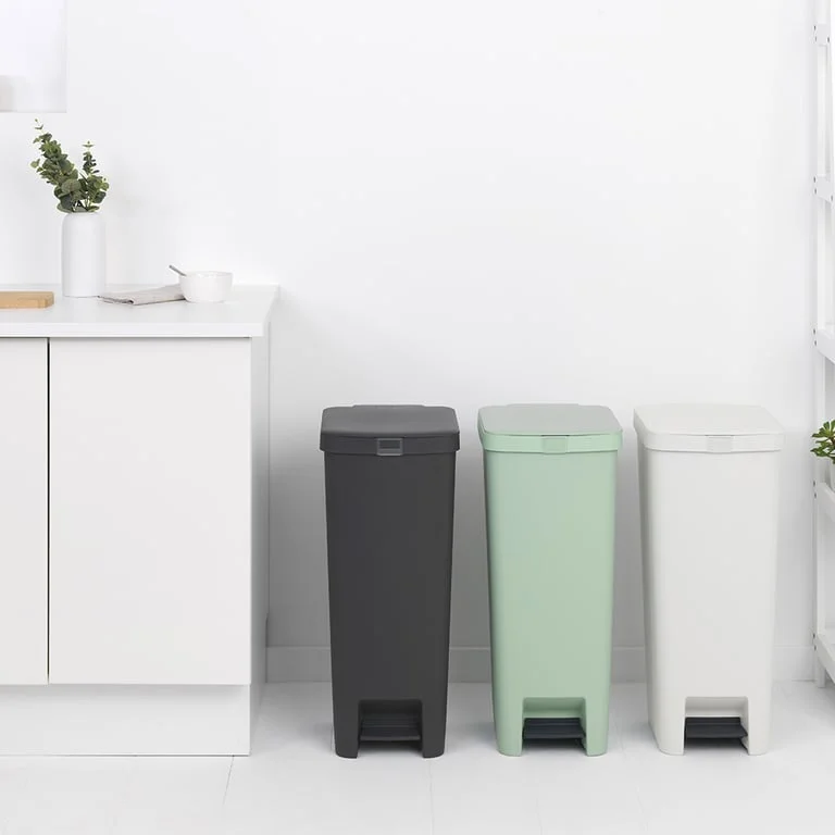 Кош за смет с педал Brabantia StepUp 40L, Jade Green