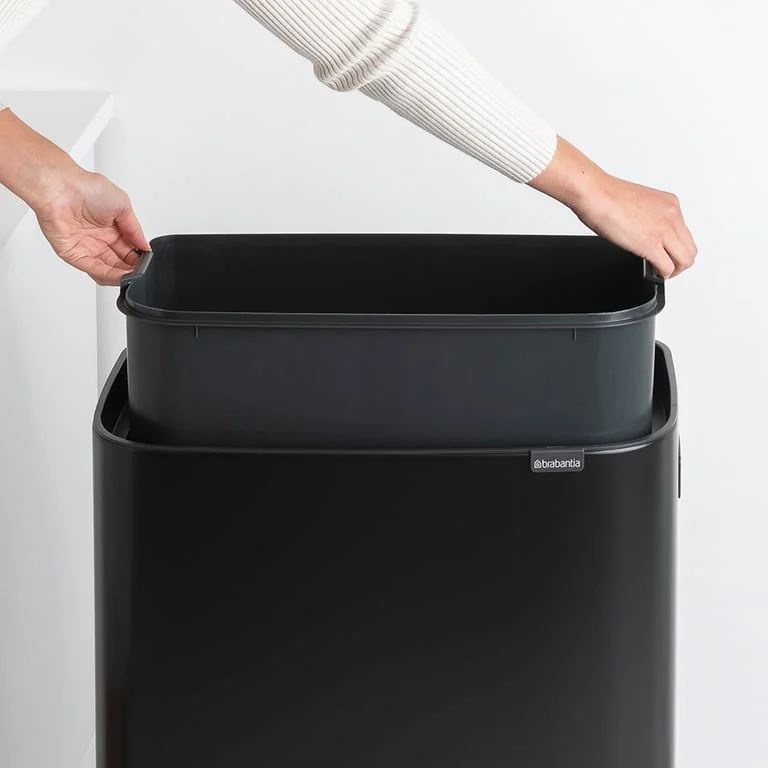 Кош за смет Brabantia Bo Touch Hi 60L, Matt Black