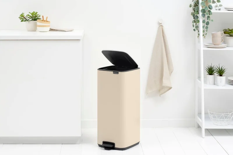 Кош за смет Brabantia Bo Pedal 30L, Soft Beige
