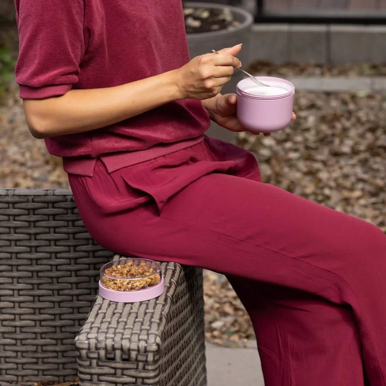 Breakfast Bowl Brabantia Make&Take Lilac Pink 500ml, Plastic