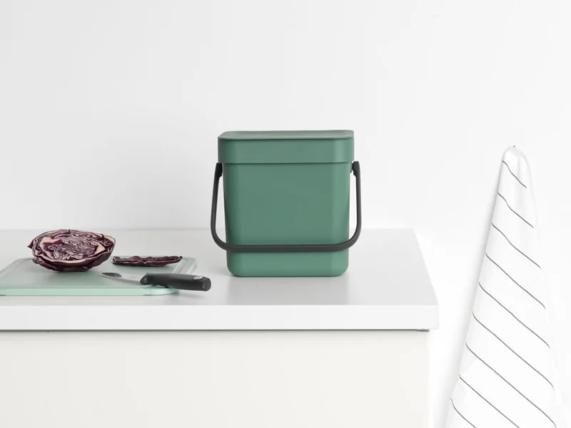 Waste Bin Brabantia Sort&Go 3L, Fir Green