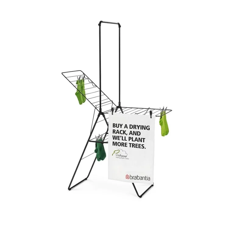 Drying Rack Brabantia Hangon, 20m, Rod, Matt Black