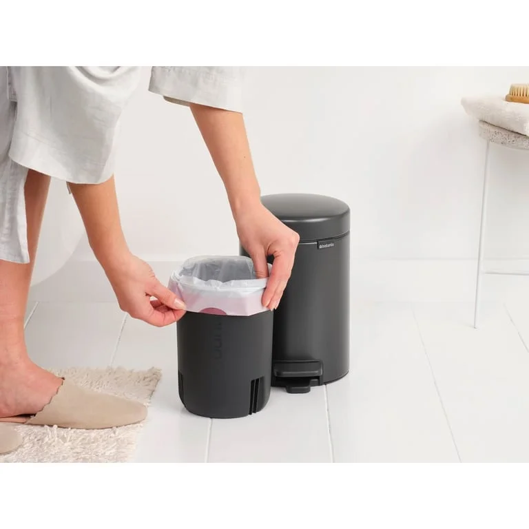 Pedal Waste Bin Brabantia NewIcon 3L, Confident Grey