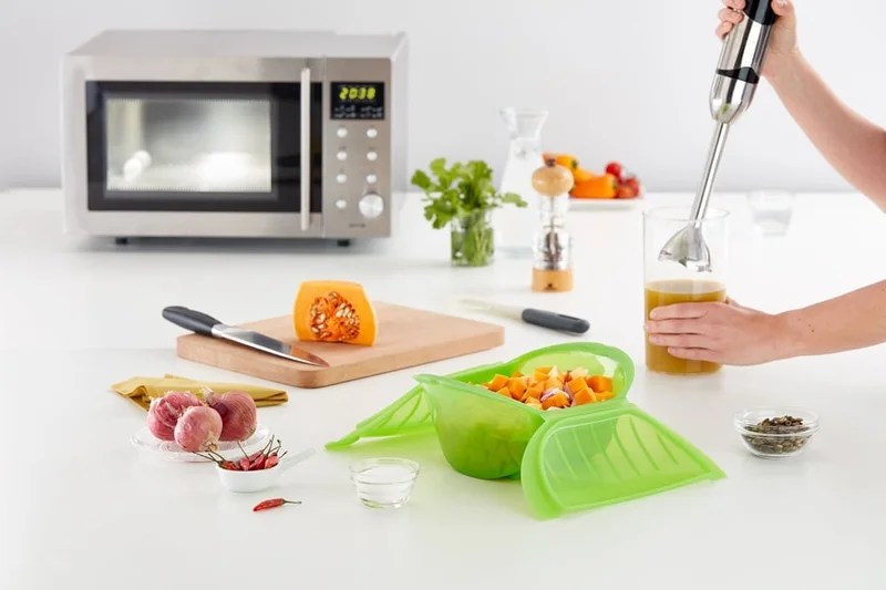 Deep microwave cooker Lekue 1-2 pers