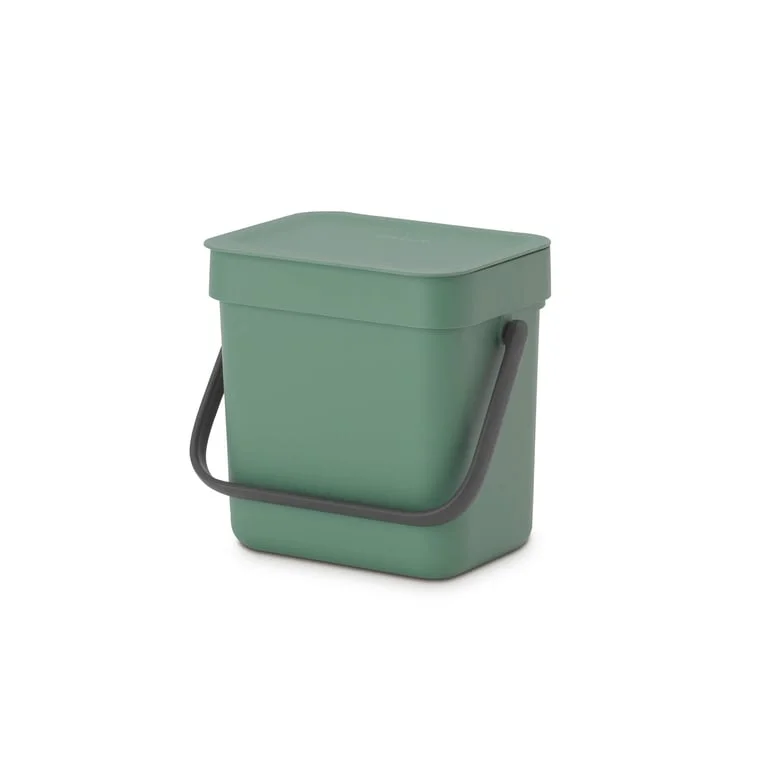Waste Bin Brabantia Sort&Go 3L, Fir Green