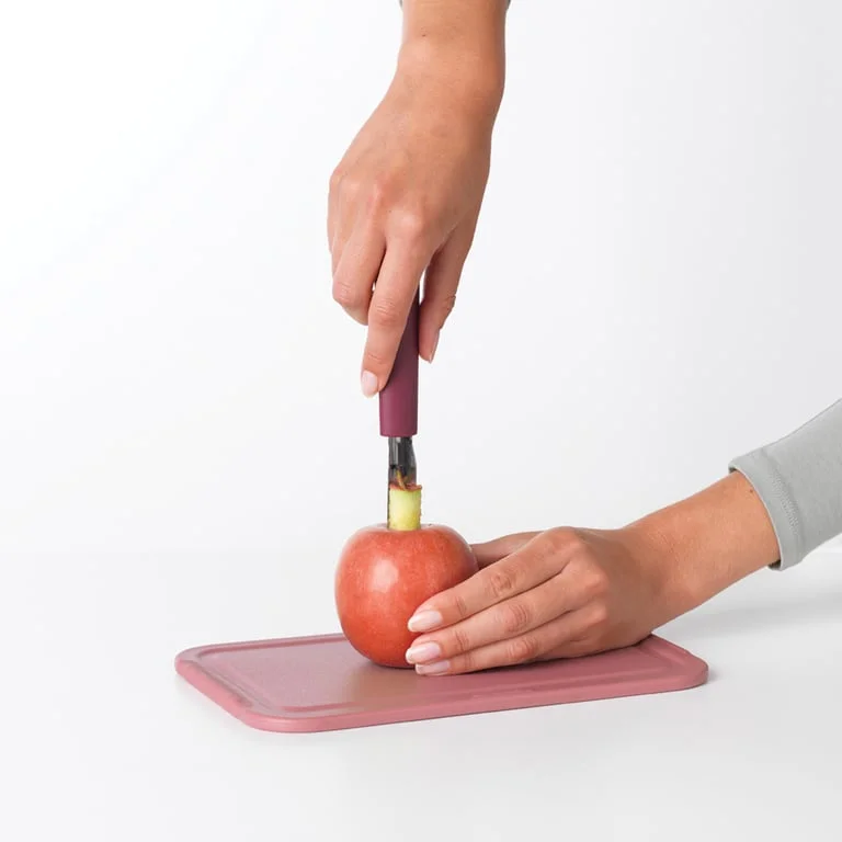 Apple Corer Brabantia Tasty+, Aubergine Red