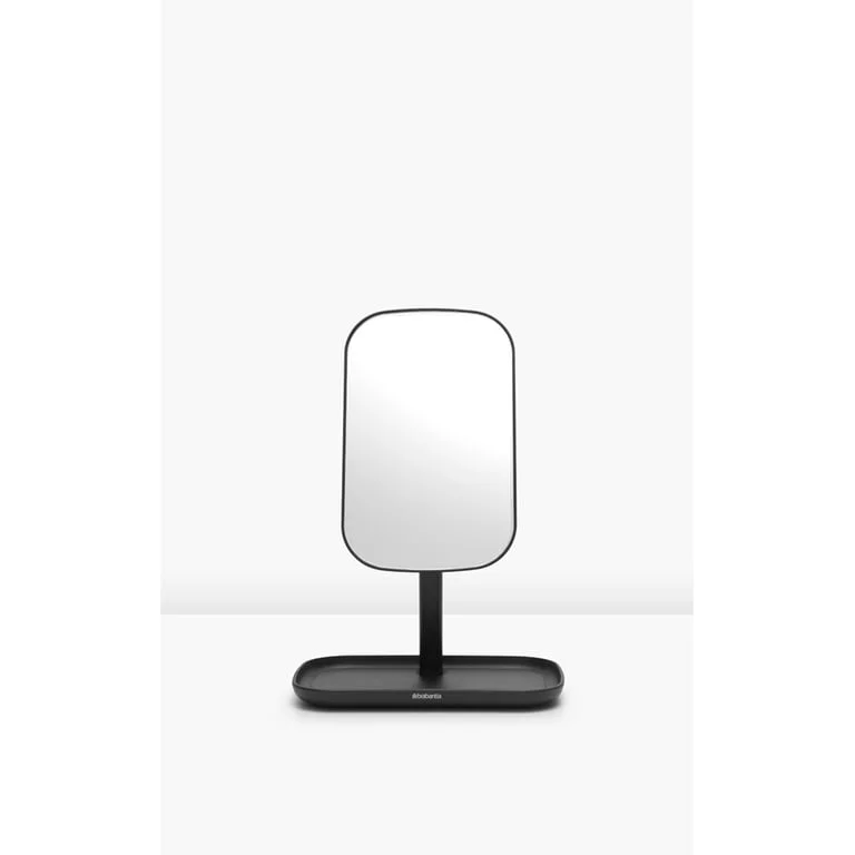 Mirror with Storage Tray Brabantia, Dark Grey