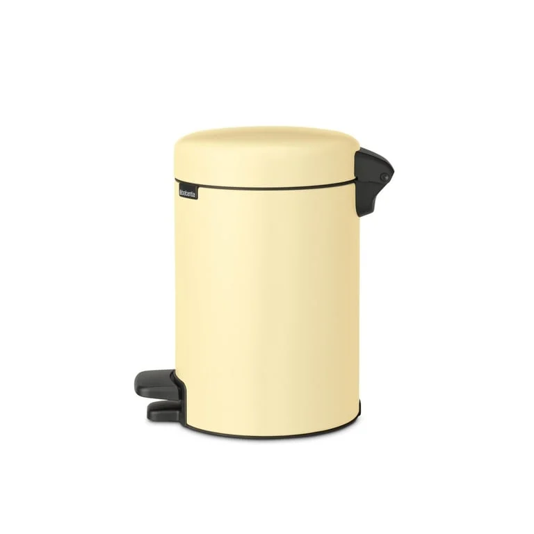 Pedal Waste Bin Brabantia NewIcon 3L, Mellow Yellow