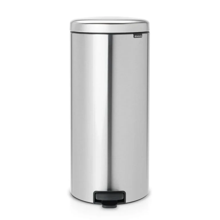 Кош за смет с педал Brabantia NewIcon 30L, Matt Steel Fingerprint Proof