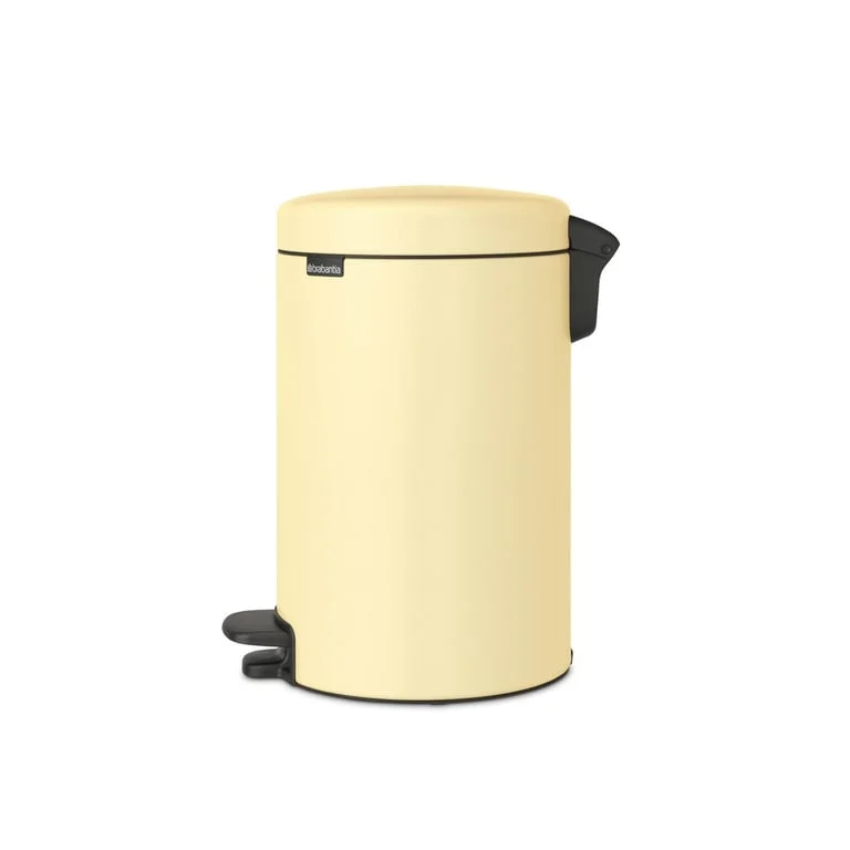 Pedal Waste Bin Brabantia NewIcon 12L, Mellow Yellow
