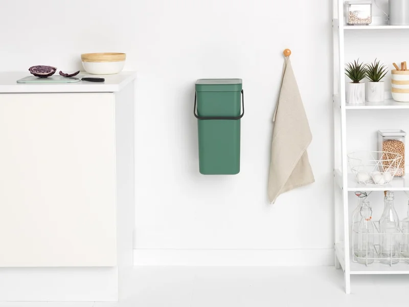 Waste Bin Brabantia Sort&Go 16L, Fir Green
