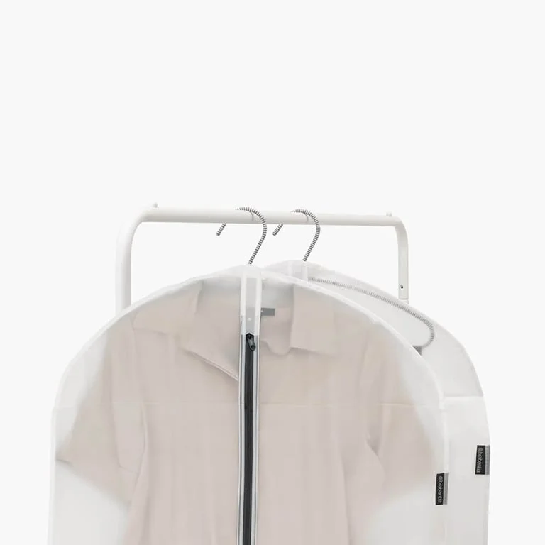 Protective Clothes Cover Brabantia, Size M, 60x100cm, Transparent/Grey, 2 Pcs