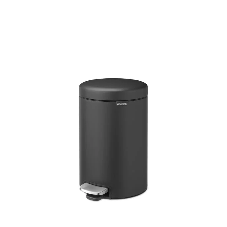 Pedal Waste Bin Brabantia NewIcon 12L, Mineral Infinite Grey