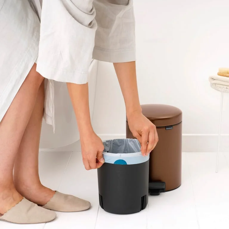Кош за смет с педал Brabantia NewIcon 5L, Warm Bronze